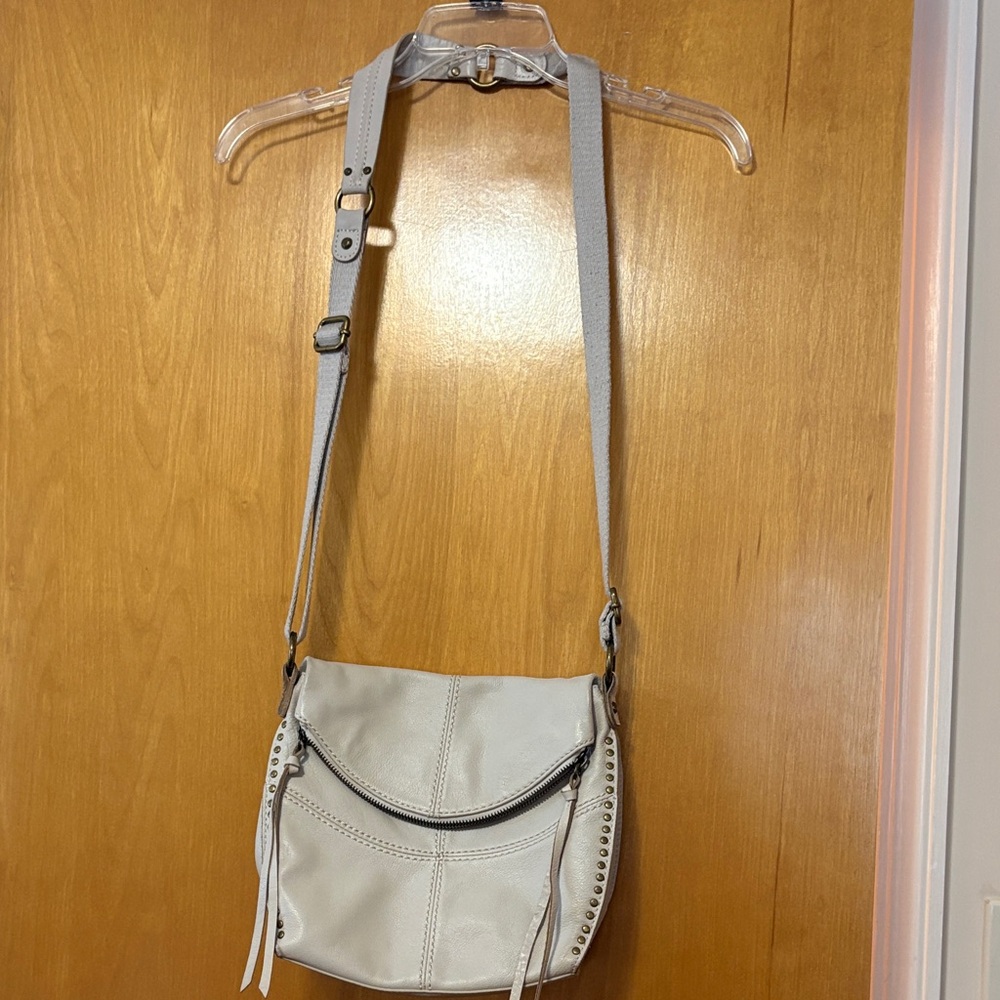 The Sak Light Gray Crossbody Bag